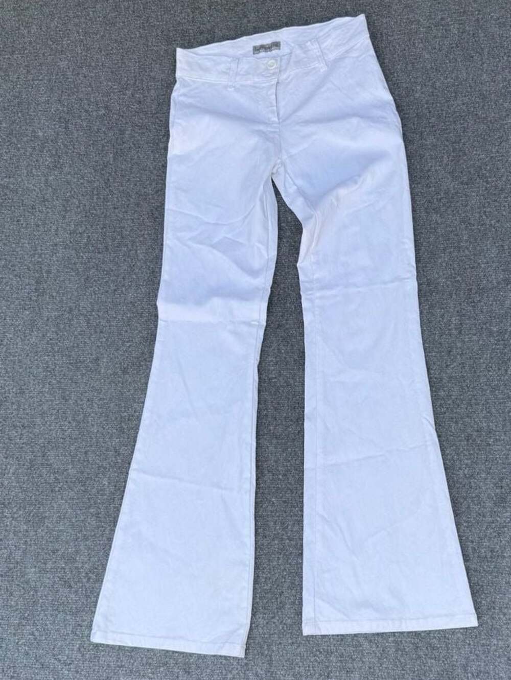 Vintage Body Central White Flare Pants